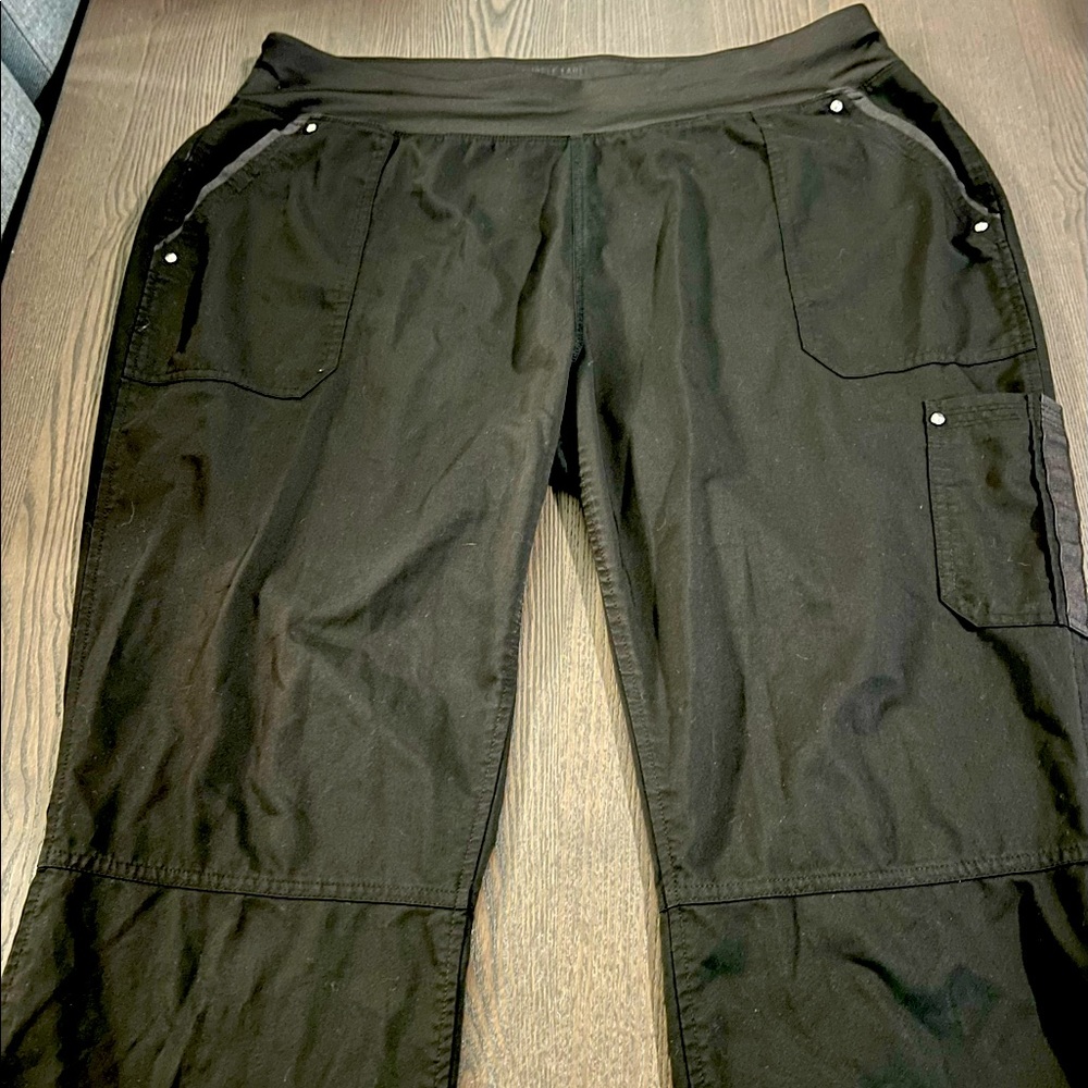 Black Purple Label Yoga Scrubs XL (2 pairs of pants)